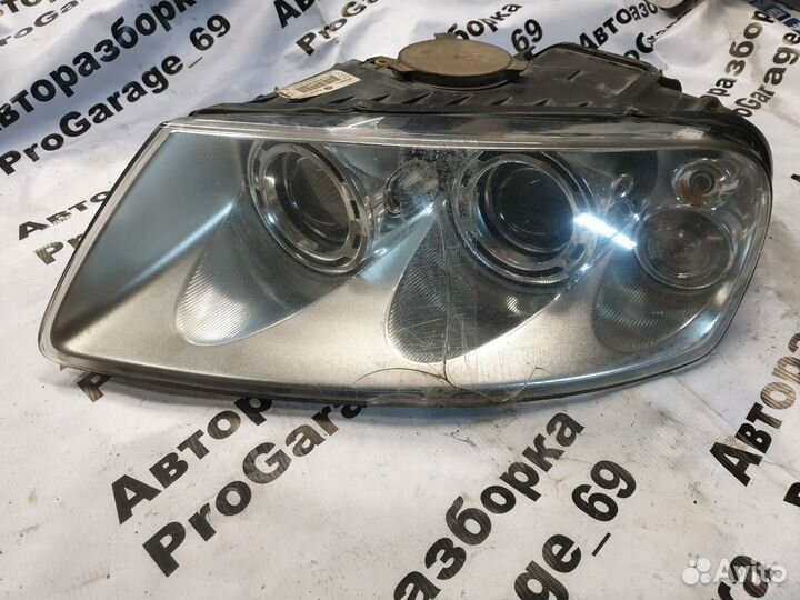Фара левая vw touareg ксенон 7l6941015bh туарег