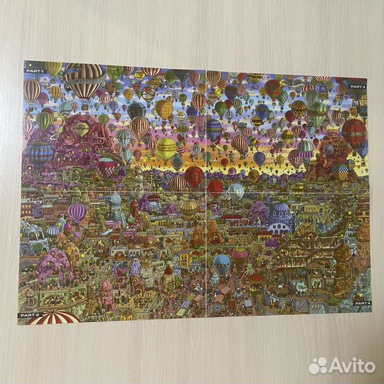 Деревянные пазлы Quezzle Удивительная Каппадокии