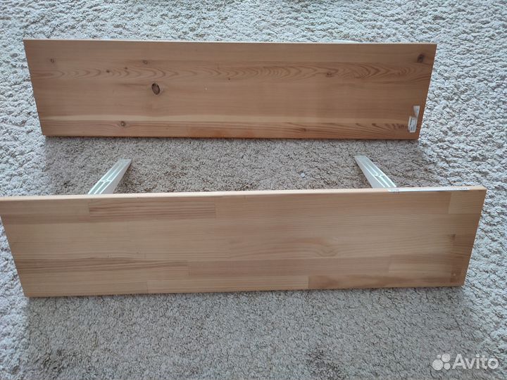 Полки Икеа IKEA массив с креплением