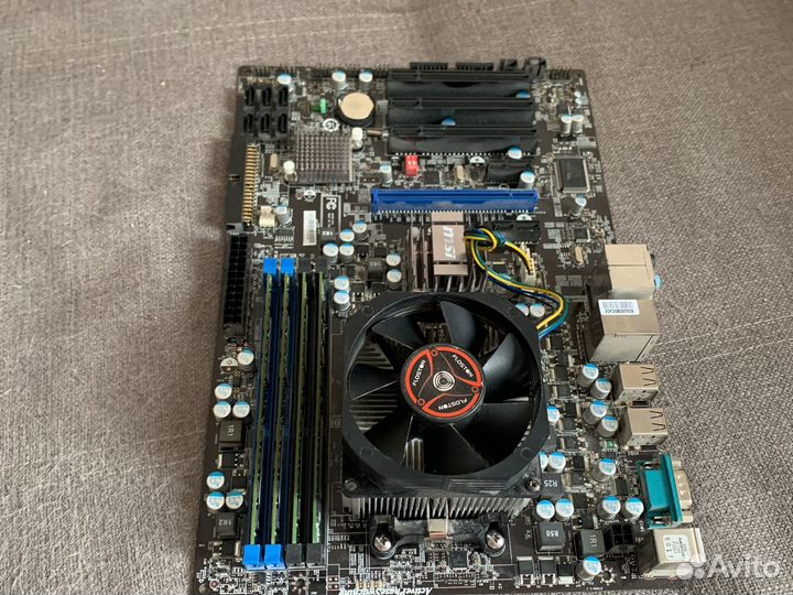 Процессор Athlon II X3 445 плата MSI 770-C45 am3