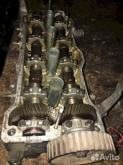 Головка блока цилиндров 4afhe Toyota Carina AT171