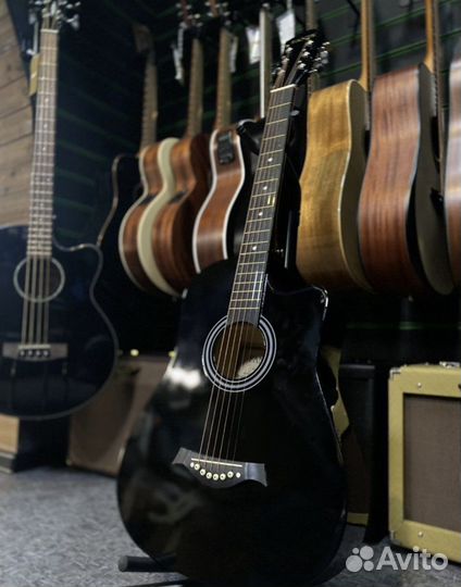 Акустическая гитара + чехол