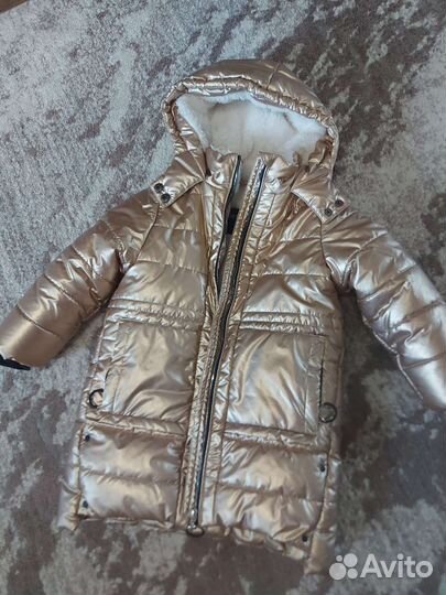 Куртка детская зимняя для девочки 104-110