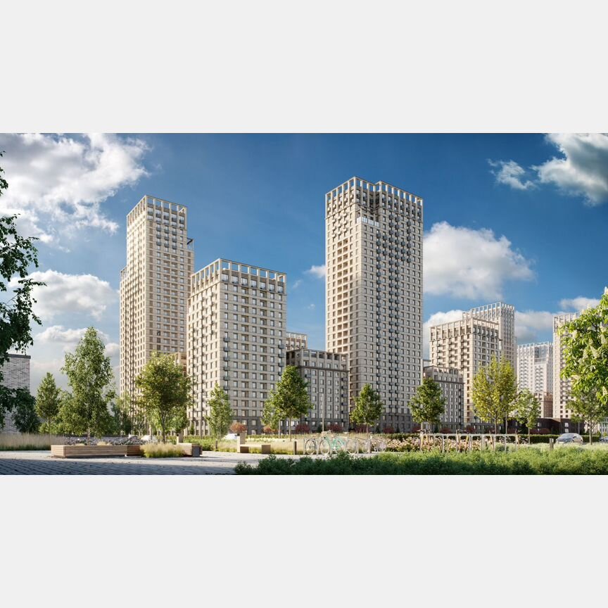 2-к. квартира, 59,1 м², 25/31 эт.