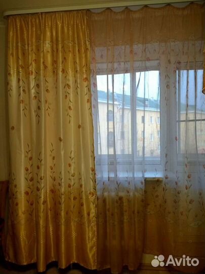 Комплект шторы и тюль