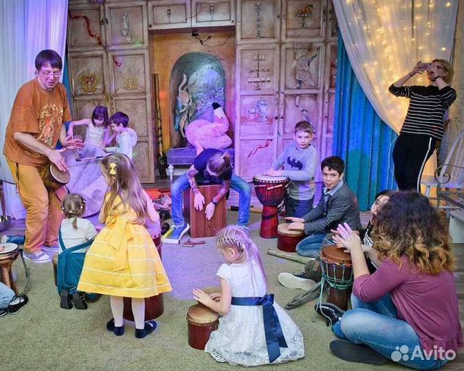 Ударно-шумовой,барабанно-перкуссионый мастер-класс