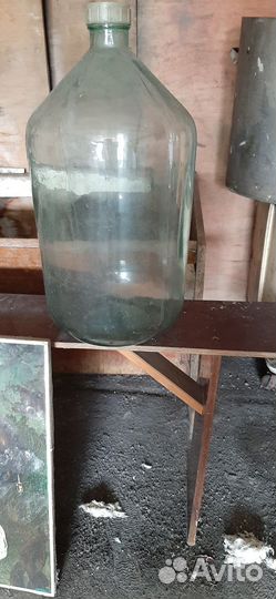 Бутылка стеклянная 20 литров