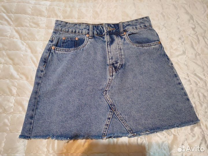 Юбка джинсовая