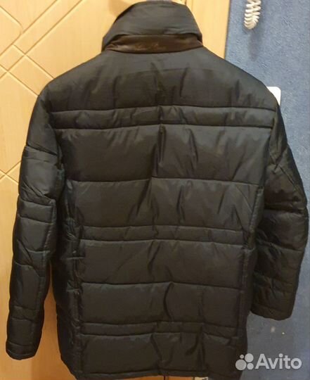 Пуховик мужской длинный