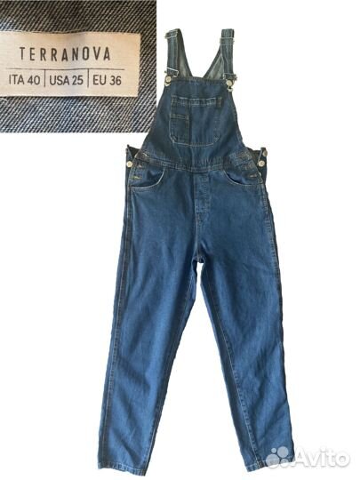 Комбинезон женский джинсовый