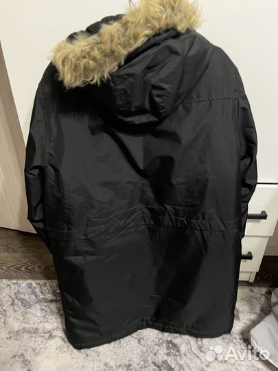 Куртка зимняя удлиненная мужская