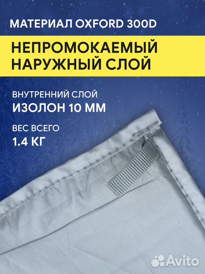 Теплый пол для палатки куб 200*200 см