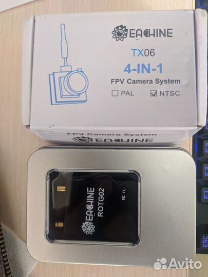 Приемник rotg02 и Eachine TX06 700TVL