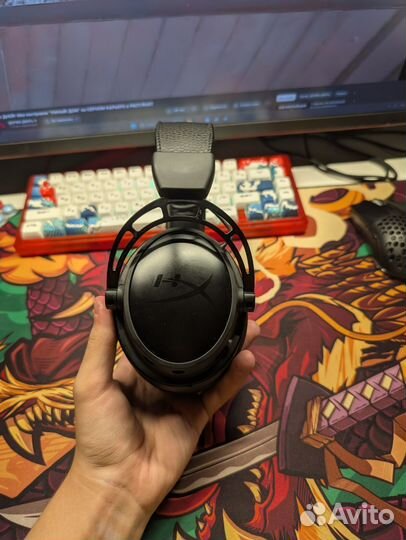 Наушники hyperx cloud alpha s black