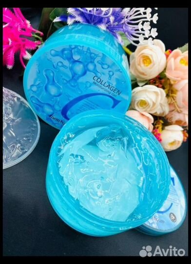Крем гель для лица коллаген