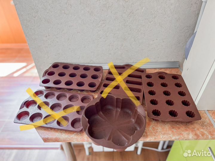 Силиконовые формы Tupperware Мини Микс