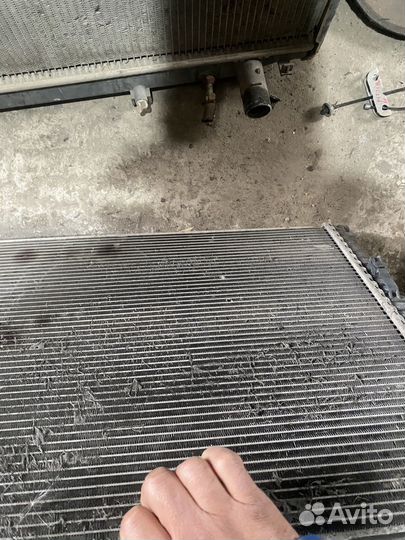 Радиатор охлаждения Форд Транзит 06-13 коротоногий