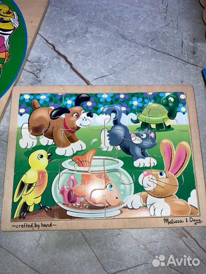 Игрушки-пазлы-развивашки для дошкольников