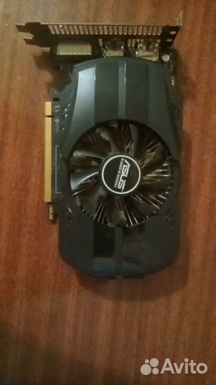 Видеокарта asus GeForce GTX 1050 phoenix