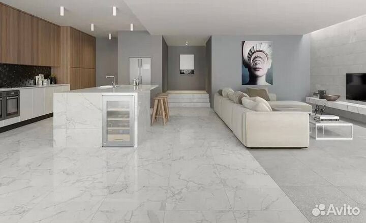 Керамогранит Kerranova Marble Trend K-1004/MR Nero