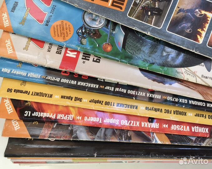 Журнал «Мото» 30 шт. 2001-2005