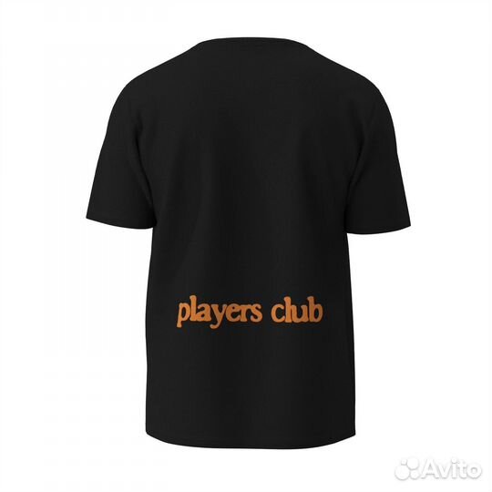 Circle Black T-Shirts Players Club