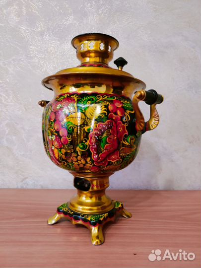 Самовар электрический расписной