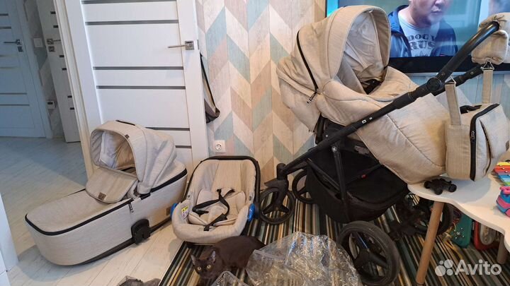 Коляска adamex 3 в 1