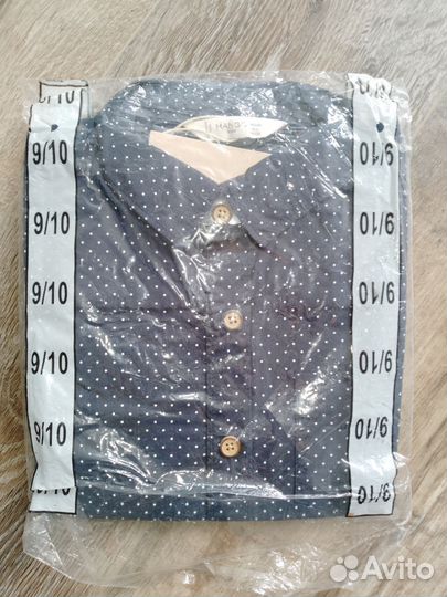 Новая рубашка р. 140 mango