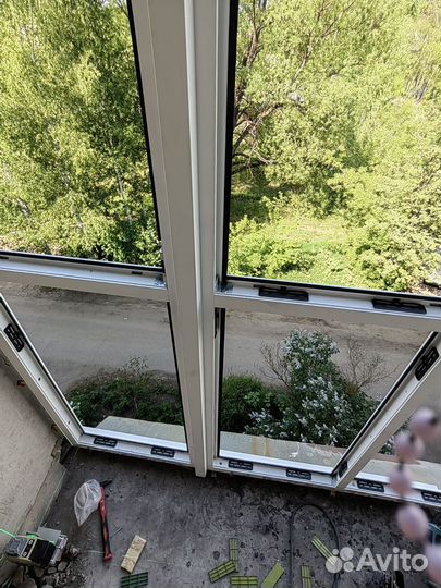 Дверь пластиковая балконная