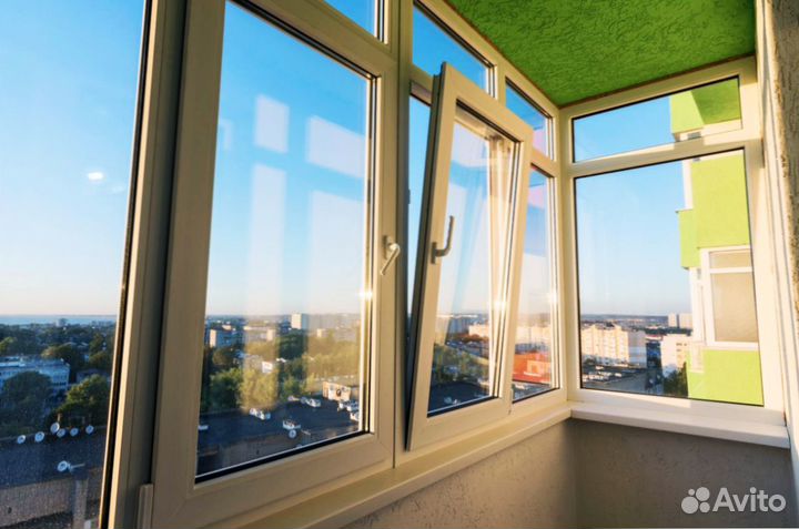 Остекление и отделка балконов