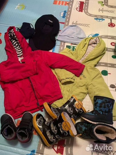 Детская одежда и обувь пакетом