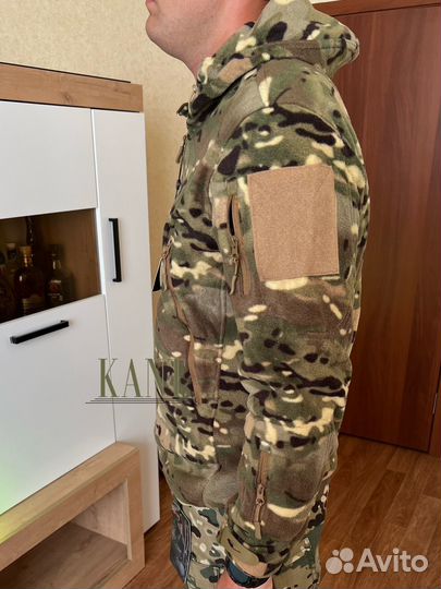 Кофта флисовая тактическая мультикам