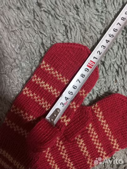 Варежки новые ручной работы