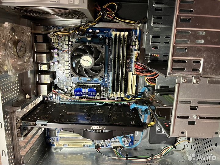 Компьютер игровой AMD X4/12 gb ram/ssd/win 10