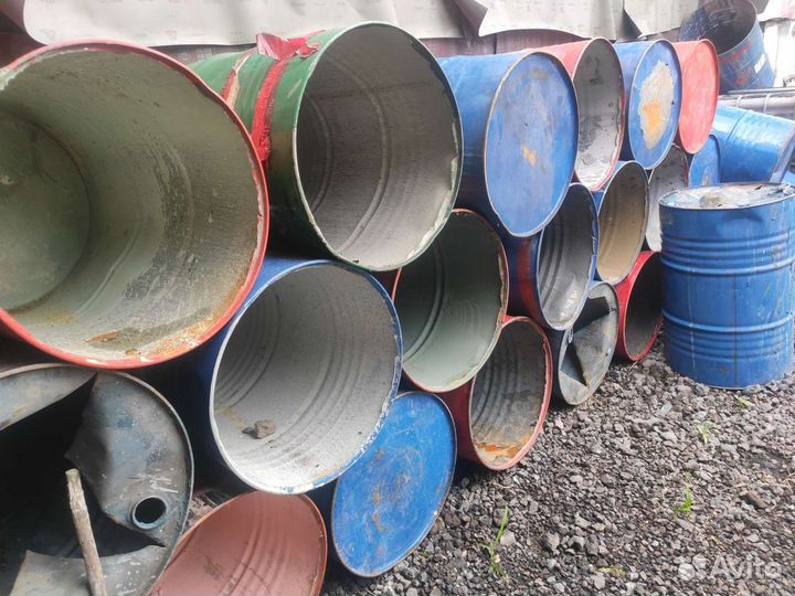 Бочки металлические бу