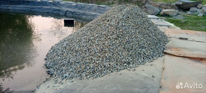 Песок отсев щебень