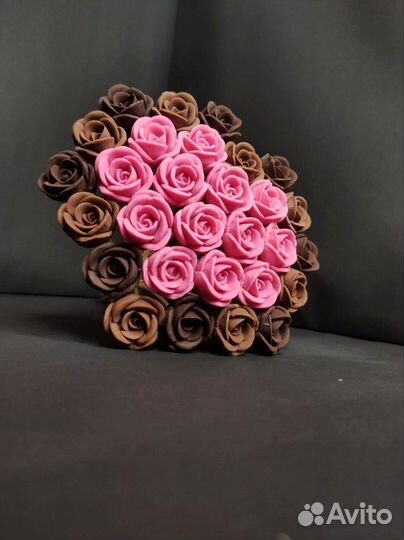 Букет - 29 Роз из Бельгийского Шоколада