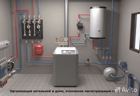 Монтаж отопление, водоснабжение, канализации