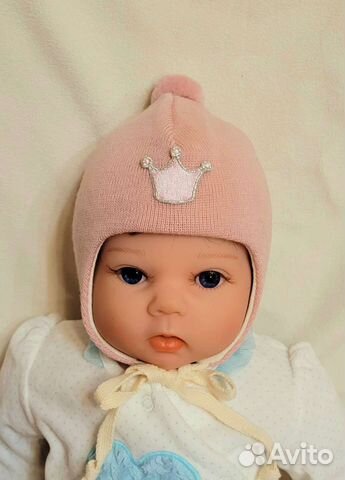 Шапка для девочки шерстяная киват kivat