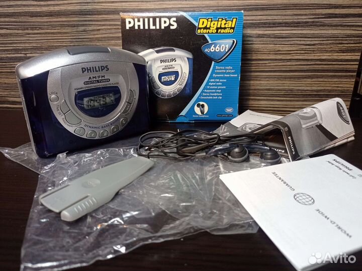 Кассетный плеер Philips AQ 6601 новый