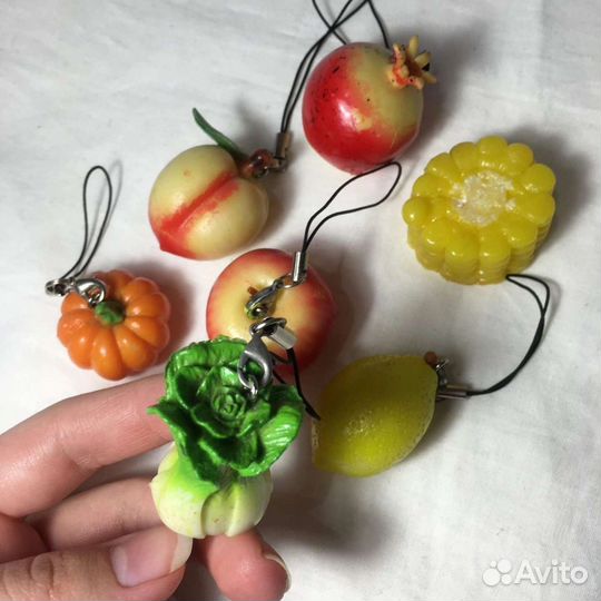 Брелоки Фрукты и Овощи
