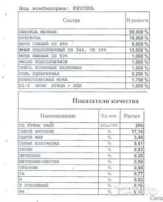 Комбикорм для цыплят утят гусят м-н Три Богатыря