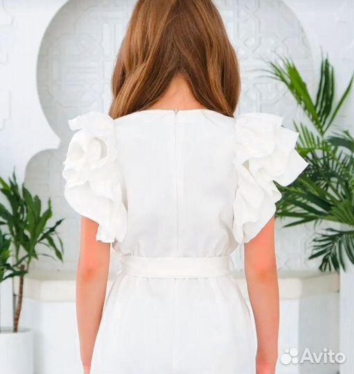 Комбинезон на девочку нарядный