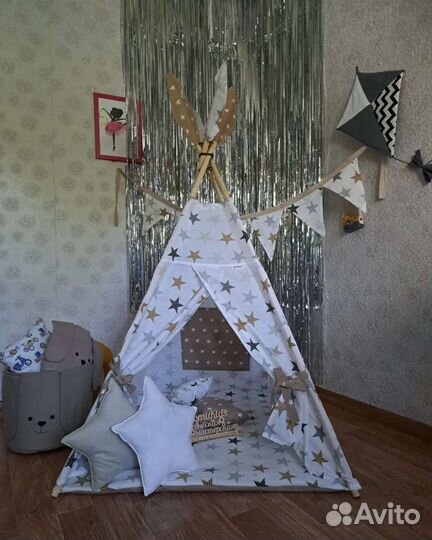 Детская палатка вигвам