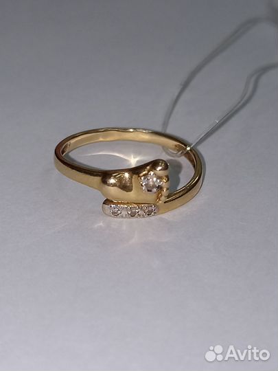 Золотое кольцо проба 585 Арт.009072970124