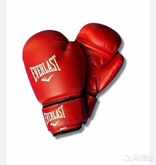 Боксерские перчатки кожаные