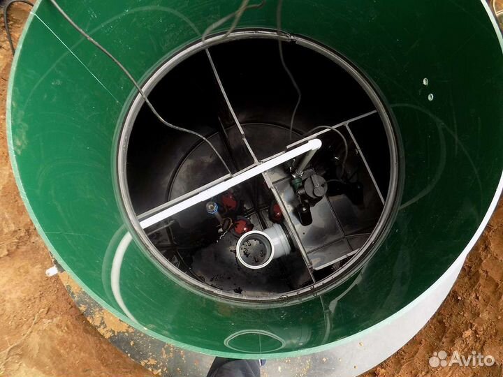 Септик Евролос Био 4.Установка, монтаж под ключ