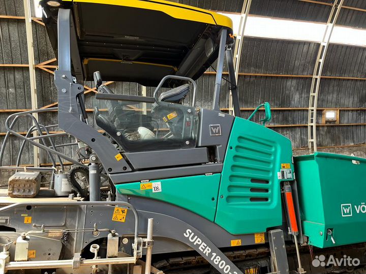 Асфальтобетоноукладчик Vogele SUPER 1800-3, 2019