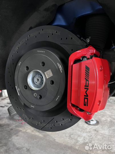 Задние тормозные диски S63 W222